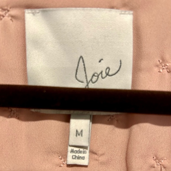 Like New (EUC) Joie Mixed Print Floral Silk Bomber Jacket (Size M) - Picture 5 of 9